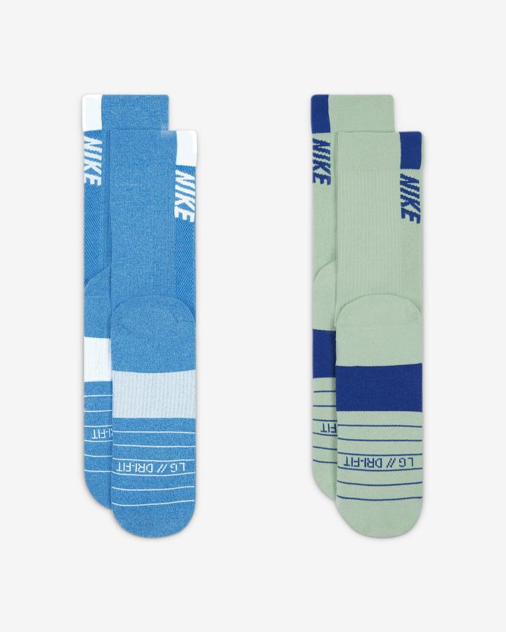 Nike Multiplier Crew Sock (2 Pairs) Muške Čarape Visebojne | HR-43169ATOS