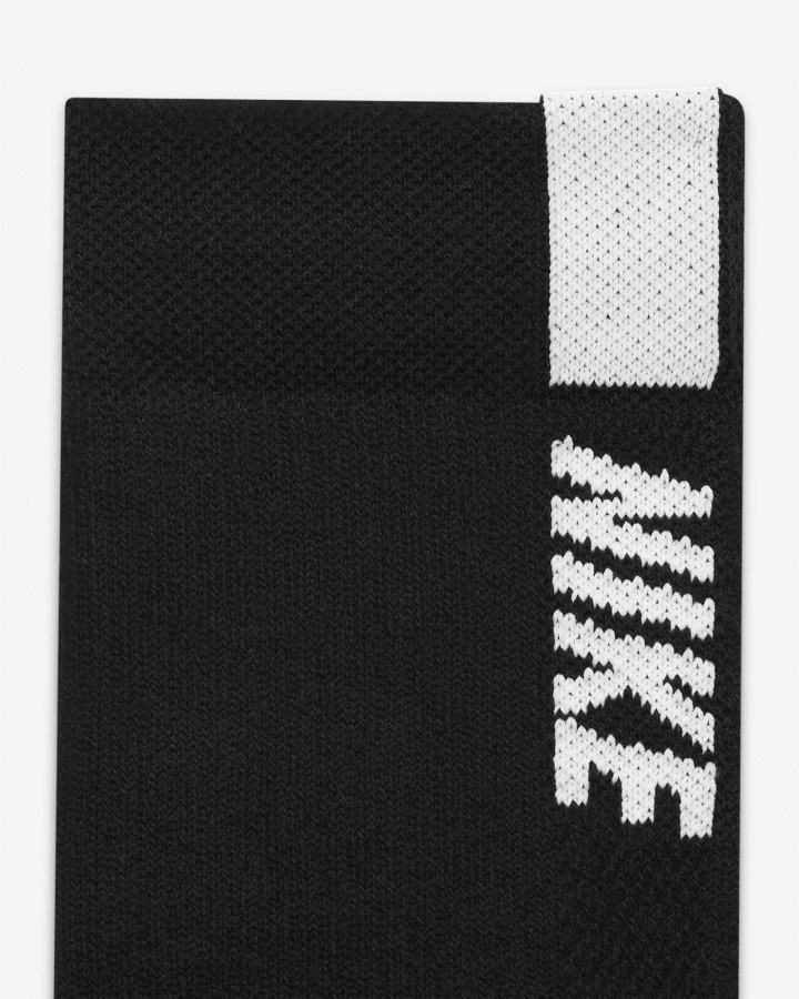 Nike Multiplier Crew Sock (2 Pairs) Muške Čarape Crne Bijele | HR-80129NDBI