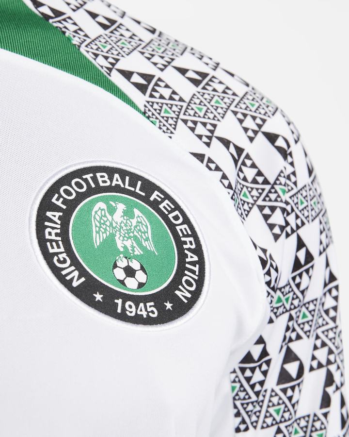 Nike Nigeria 2022/23 Stadium Away Dri-FIT Soccer Muške Dres Bijele Tamno Zelene Crne | HR-01286VFQL