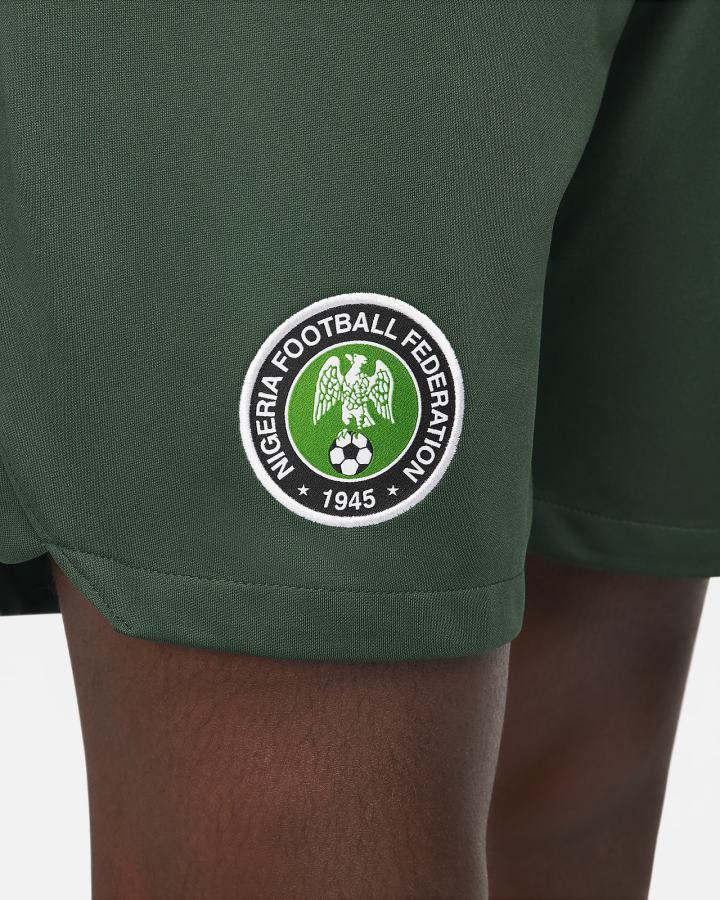 Nike Nigeria 2022/23 Stadium Home/Away Dri-FIT Soccer Muške Kratke Hlače Zelene Bijele | HR-61587XFTW