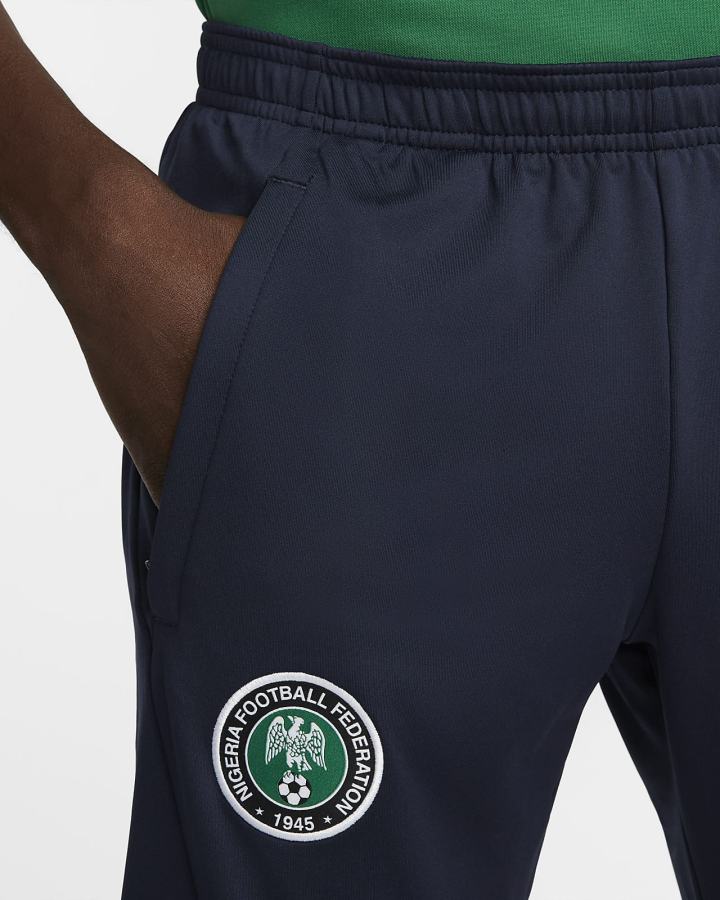 Nike Nigeria Strike Dri-FIT Soccer Muške Hlače Obsidijanske Bijele | HR-24713EOTD