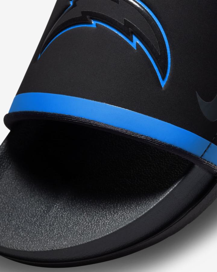 Nike Offcourt (NFL Carolina Panthers) Muške Slajdovi Crne Plave Zlatne Sive | HR-46307EVUX