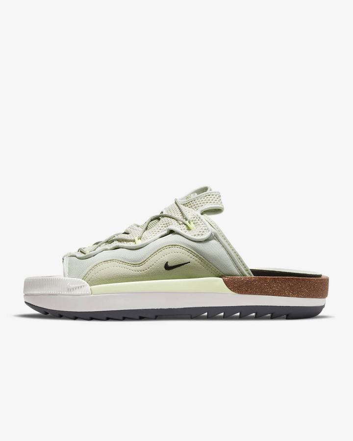 Nike Offline 2.0 Mules Muške Mules Svijetlo Bež Sive Crne | HR-47326OLGE