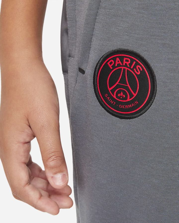 Nike Paris Saint-Germain Kids Dri-FIT Fleece Soccer Za Djevojčice Hlače Tamno Sive Crne Crvene | HR-13986FGOR