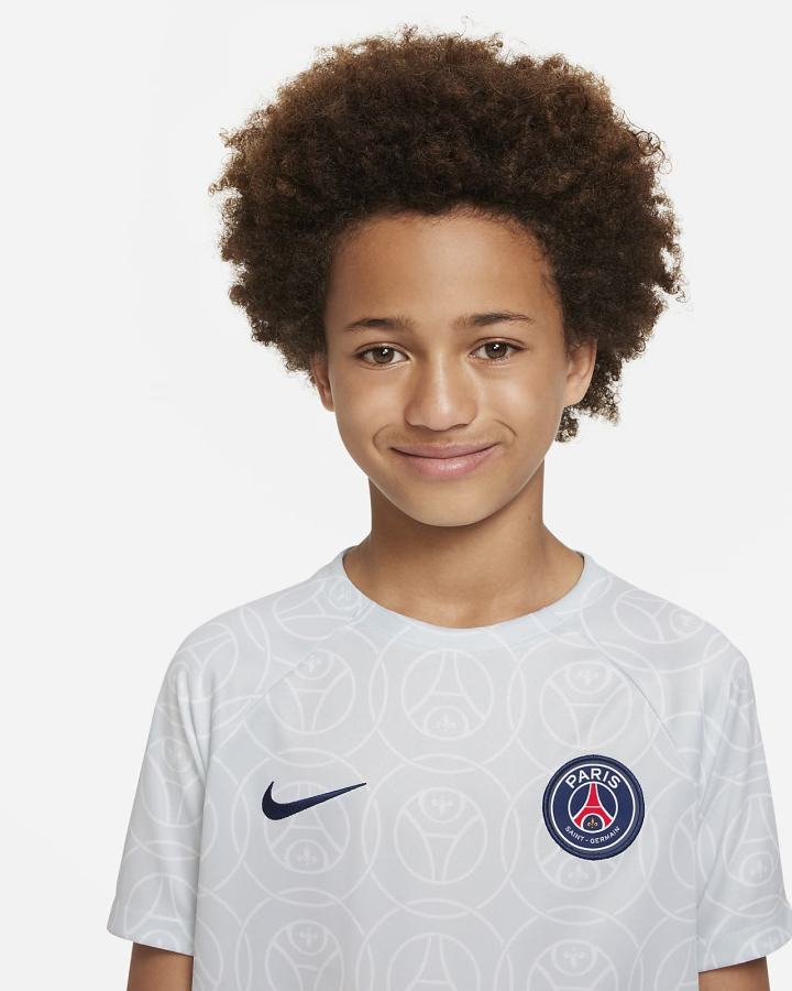 Nike Paris Saint-Germain Kids Dri-FIT Pre-Match Soccer Top Za Dječake Majice Tamnoplave | HR-93108WJEN