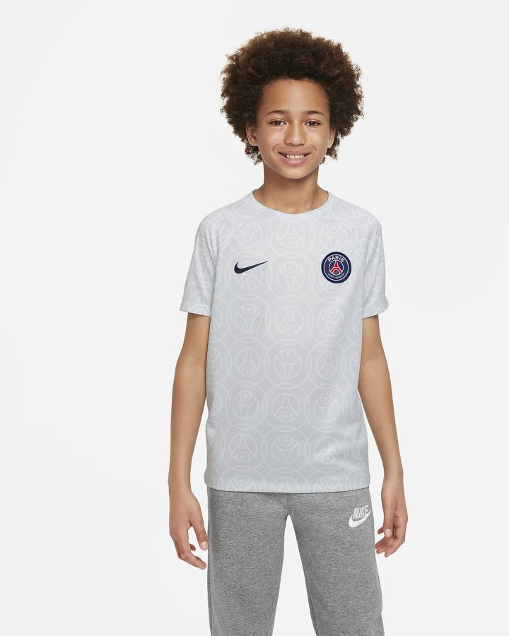 Nike Paris Saint-Germain Kids Dri-FIT Pre-Match Soccer Top Za Dječake Majice Tamnoplave | HR-93108WJEN