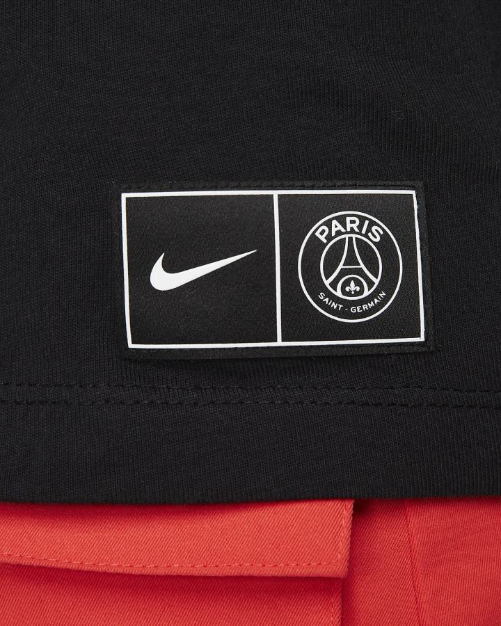 Nike Paris Saint-Germain Long-Sleeve Ženske Majice Crne Crvene | HR-69273XNYP