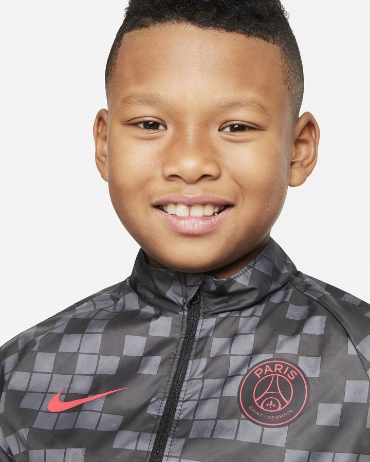 Nike Paris Saint-Germain Repel Academy AWF Kids Soccer Za Dječake Jakne Tamno Sive Crne Crvene | HR-48265JEQR