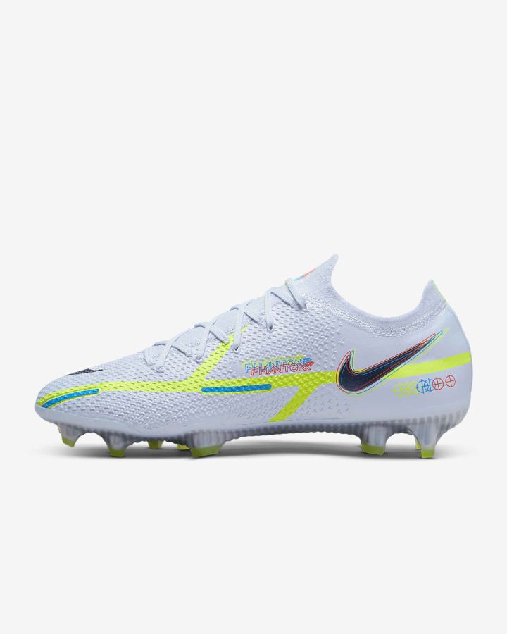 Nike Phantom GT2 Elite FG Firm-Ground Muške Nogometne Kocke Sive Svijetlo Plave | HR-03597RSQI