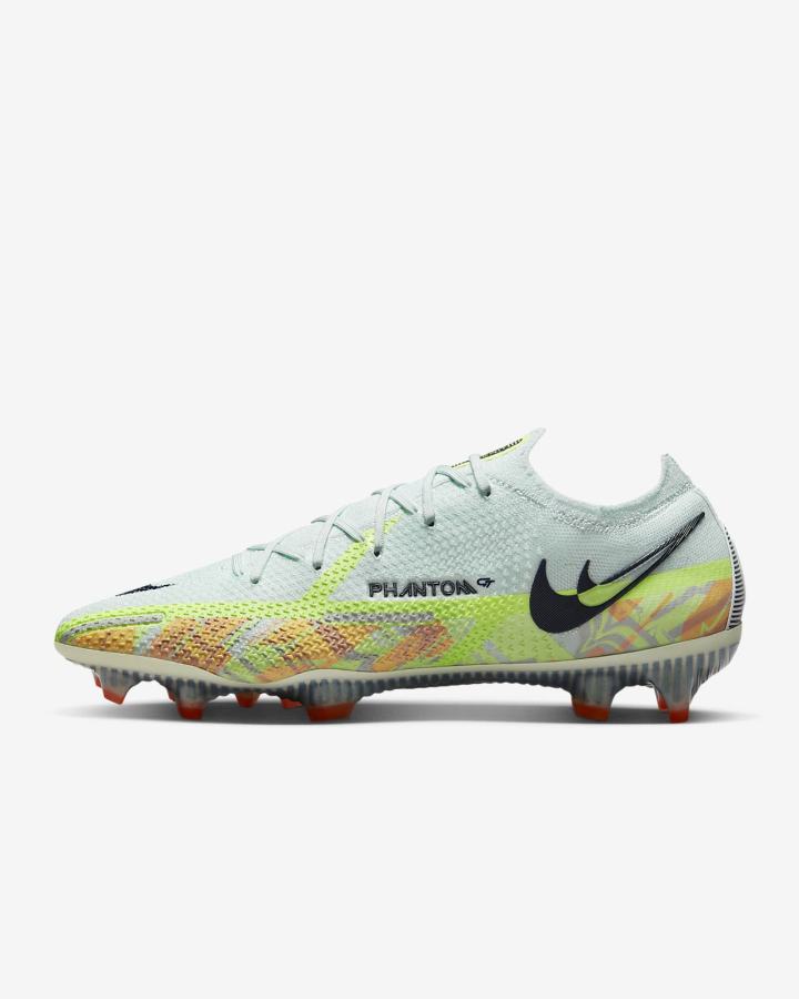 Nike Phantom GT2 Elite FG Firm-Ground Ženske Nogometne Kocke Zelene Narančaste Plave | HR-17823JDNE