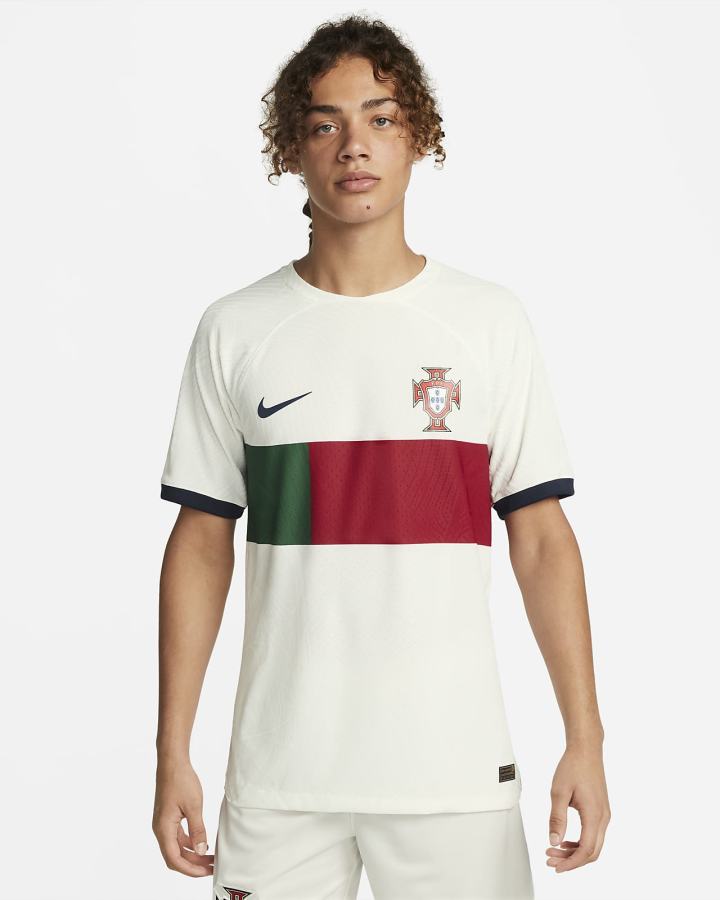 Nike Portugal 2022/23 Match Away Dri-FIT ADV Soccer Muške Dres Obsidijanske | HR-49721COJE