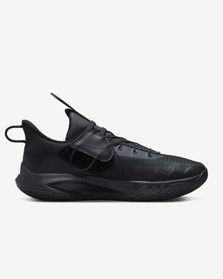 Nike Precision 6 FlyEase Ženske Košarkaške Cipele Crne Tamno Sive | HR-51649PAEN