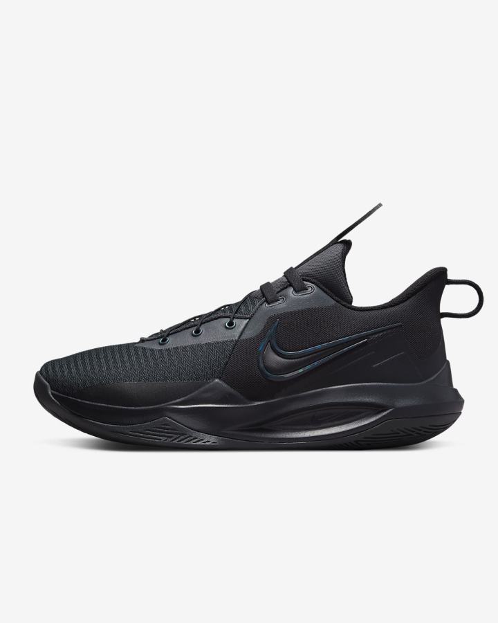 Nike Precision 6 FlyEase Ženske Košarkaške Cipele Crne Tamno Sive | HR-51649PAEN