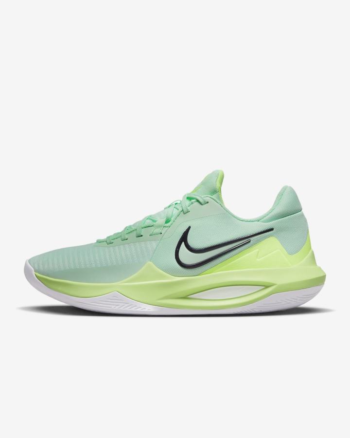 Nike Precision 6 Ženske Košarkaške Cipele Menta Zelene Bijele Ljubičaste | HR-76218GLFJ