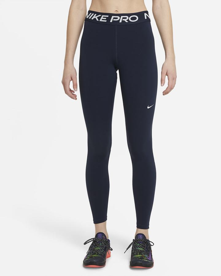 Nike Pro 365 (Plus Size) Ženske Tajice Obsidijanske Bijele | HR-40953DTAV