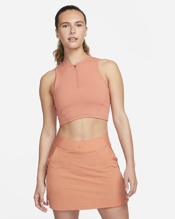 Nike Pro Dri-FIT Cropped Ženske Majica Bez Rukava Bijele | HR-37812BCUV