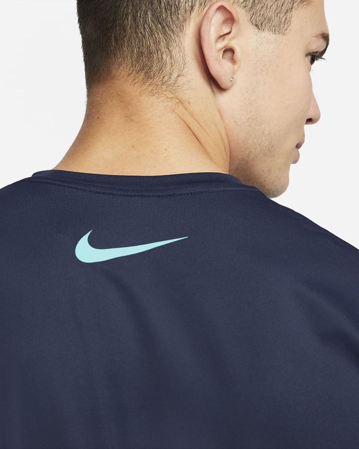 Nike Pro Dri-FIT Graficke Training Top Muške Majice Obsidijanske Tirkizne | HR-20638GOIK