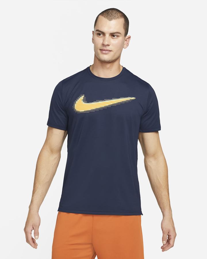 Nike Pro Dri-FIT Graficke Training Top Muške Majice Obsidijanske Tirkizne | HR-20638GOIK