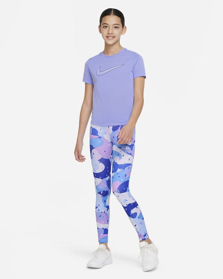 Nike Pro Dri-FIT Kids Za Djevojčice Tajice Bijele | HR-50319WXQC