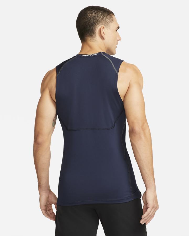 Nike Pro Dri-FIT Slim Fit Sleeveless Muške Majica Bez Rukava Obsidijanske Ljubičaste | HR-48920YBUF