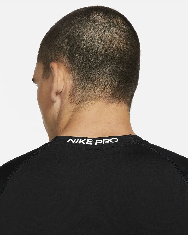 Nike Pro Dri-FIT Slim Fit Sleeveless Muške Majica Bez Rukava Crne Bijele | HR-63751MCJA