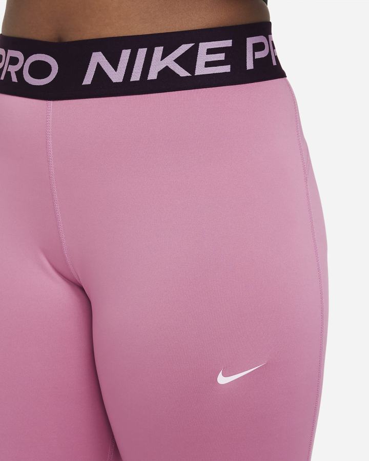 Nike Pro Kids (Extended Size) Za Djevojčice Tajice Roze Bijele | HR-14968XYSV