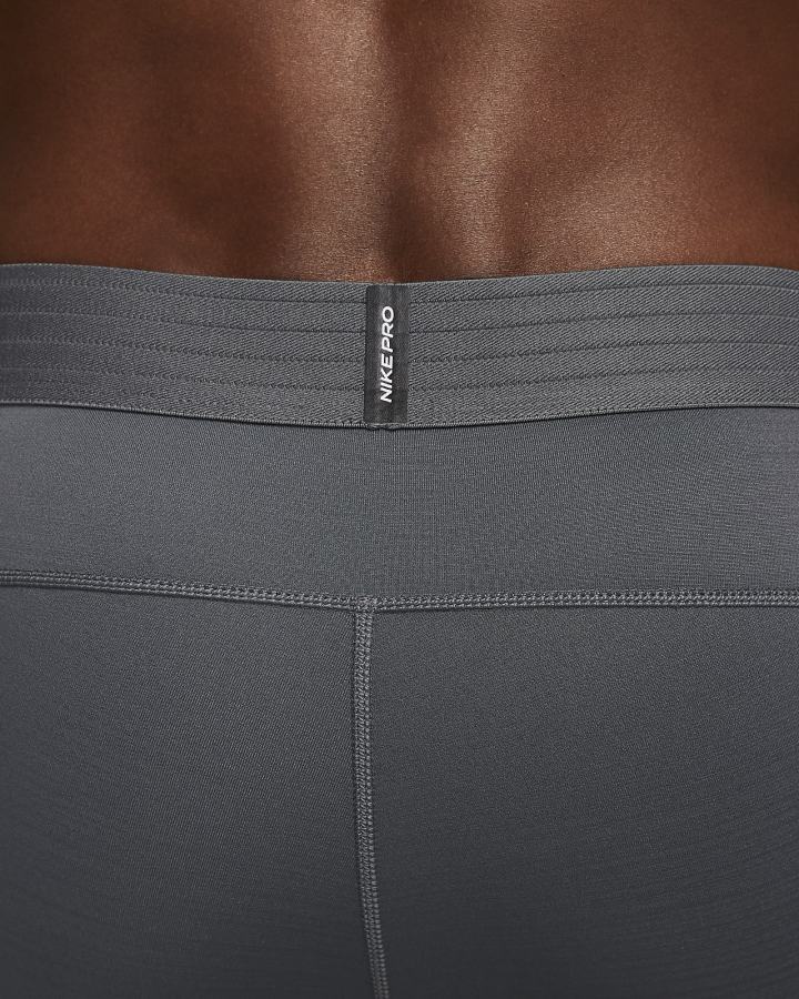 Nike Pro Warm Muške Tajice Sive Crne | HR-87532OXQJ