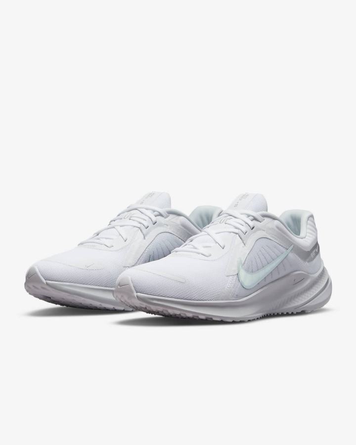 Nike Quest 5 Premium Road Ženske Tenisiće Bijele Platine Metalne Srebrne | HR-53279GCIH