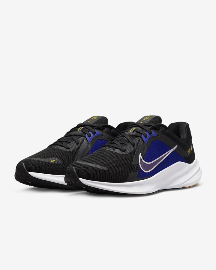 Nike Quest 5 Premium Road Ženske Tenisiće Crne Bijele | HR-76148UXDL