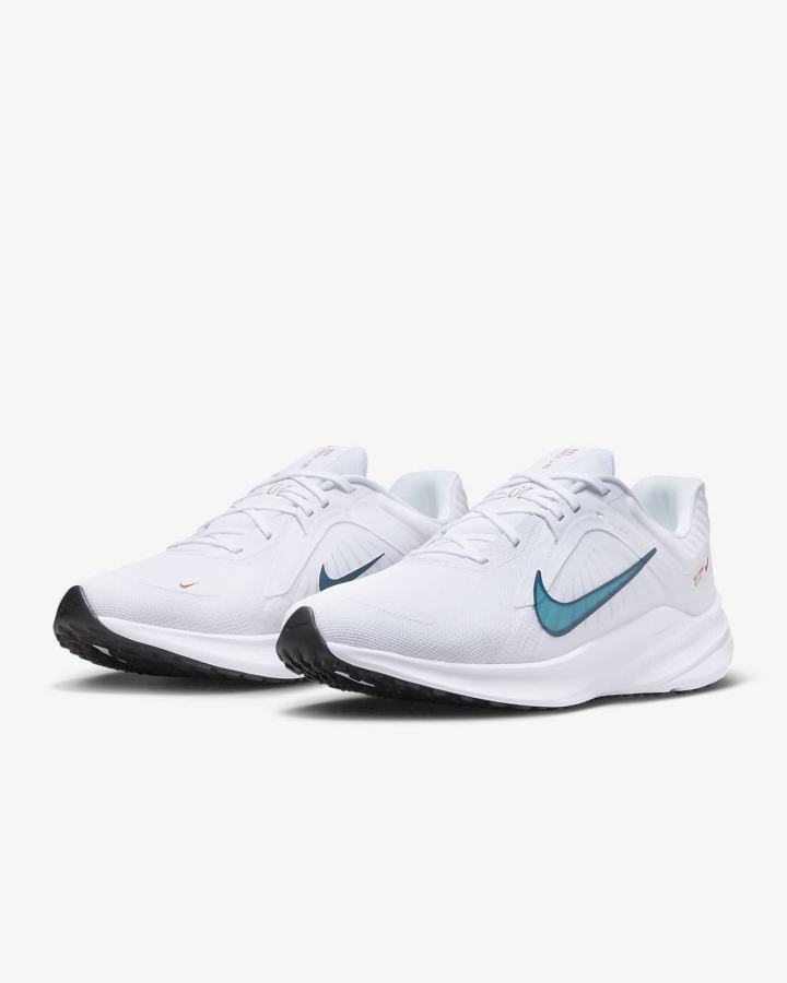 Nike Quest 5 Road Muške Tenisiće Bijele Svijetlo Crvene Crne Plave | HR-36047XIHW