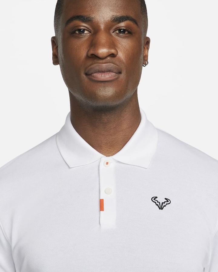 Nike Rafa Slim-Fit Muške Polo Majice Bijele Crne | HR-96871PVKZ