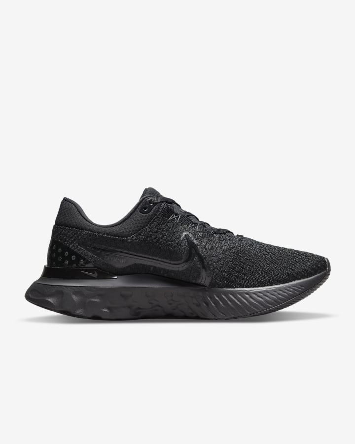 Nike React Infinity Run Flyknit 3 Road Muške Tenisiće Crne | HR-51468PQSY