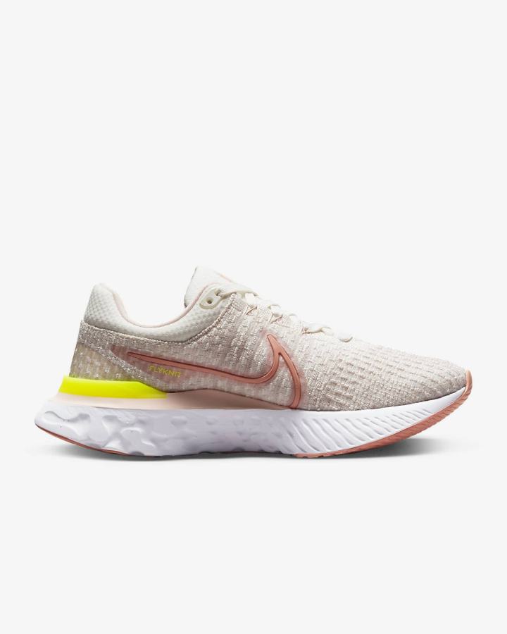 Nike React Infinity Run Flyknit 3 Road Ženske Tenisiće Roze | HR-08236IFWE