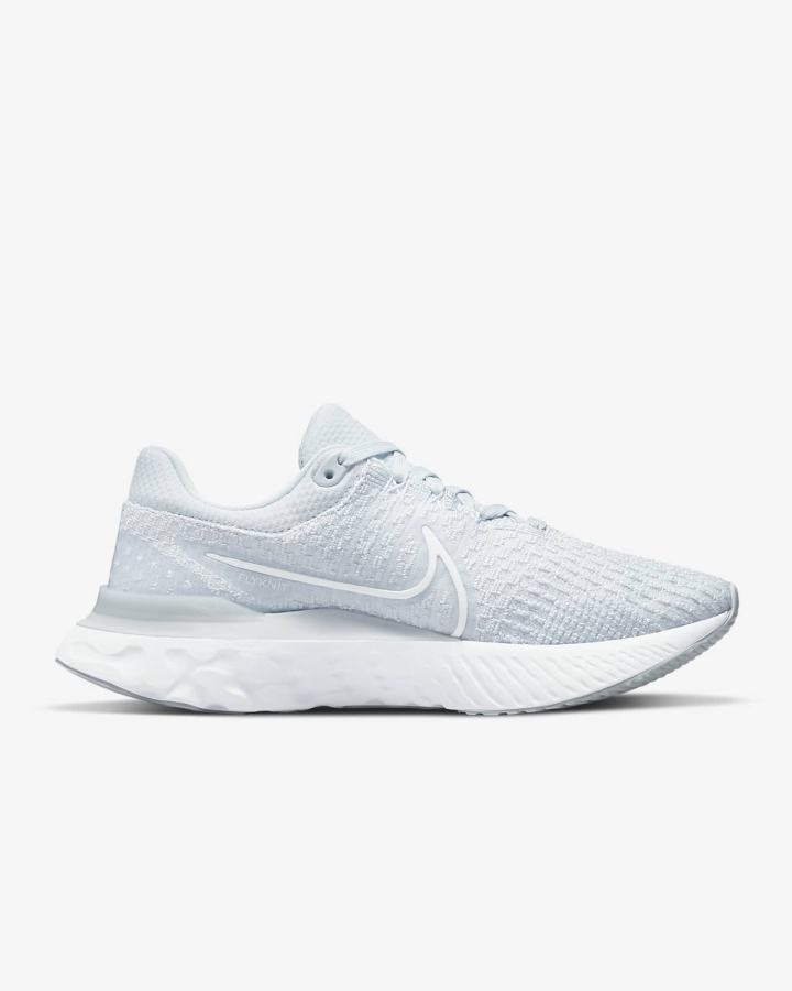 Nike React Infinity Run Flyknit 3 Road Ženske Tenisiće Platine Bijele | HR-13950GBYK