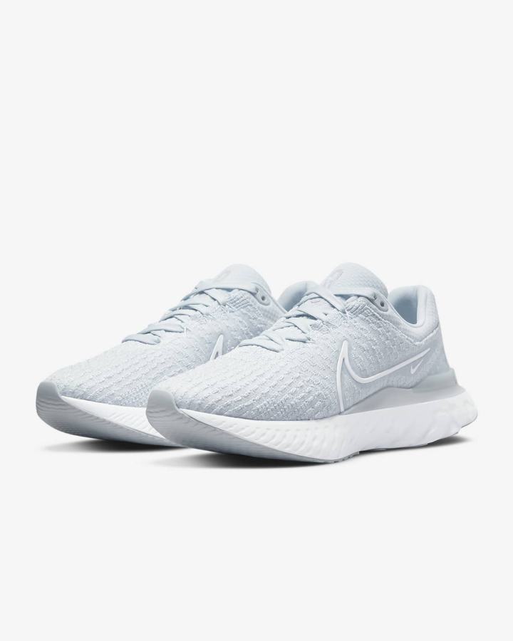 Nike React Infinity Run Flyknit 3 Road Ženske Tenisiće Platine Bijele | HR-13950GBYK