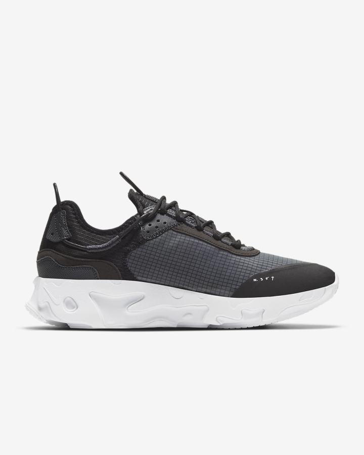 Nike React Live Muške Tenisiće Crne Tamno Sive Bijele | HR-91683TESL