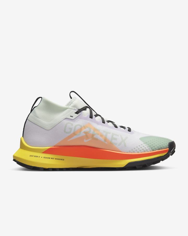 Nike React Pegasus Trail 4 GORE-TEX Waterproof Trail Muške Tenisiće Ljubičaste Zelene Žute Narančaste | HR-72491TIWD