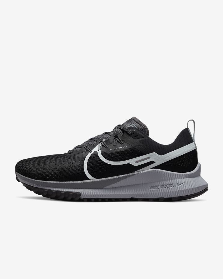 Nike React Pegasus Trail 4 Trail Muške Tenisiće Crne Tamno Sive | HR-94352CYJB