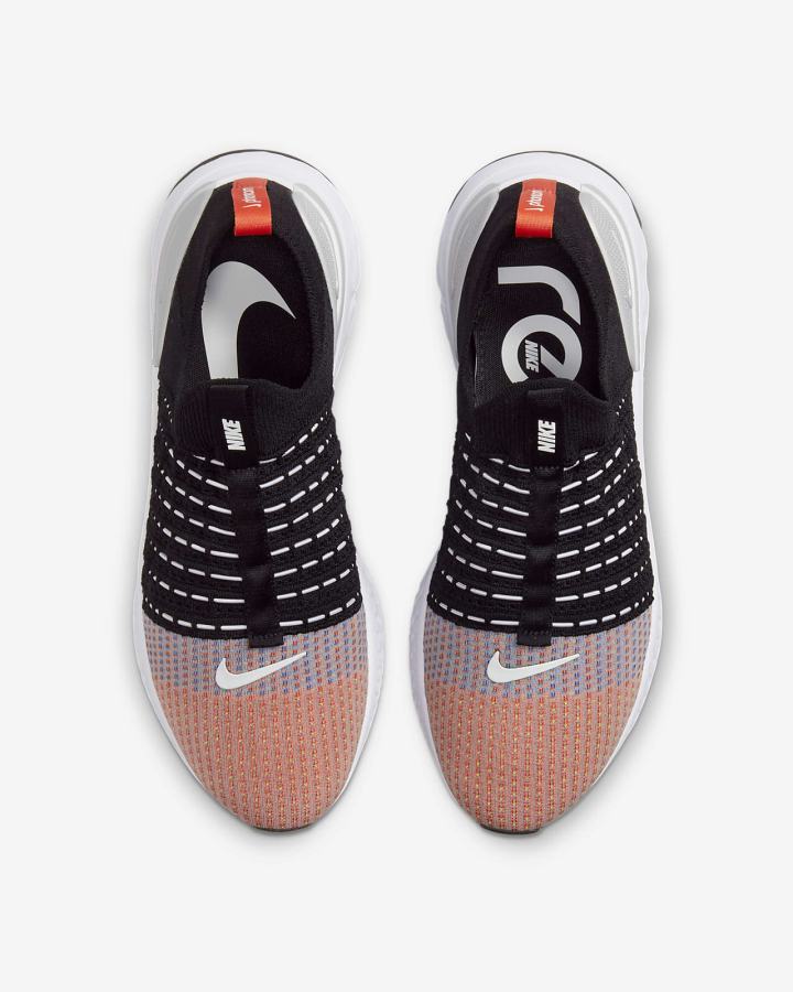 Nike React Phantom Run Flyknit 2 Road Muške Tenisiće Crne Narančaste Zelene Bijele | HR-87263GXRN