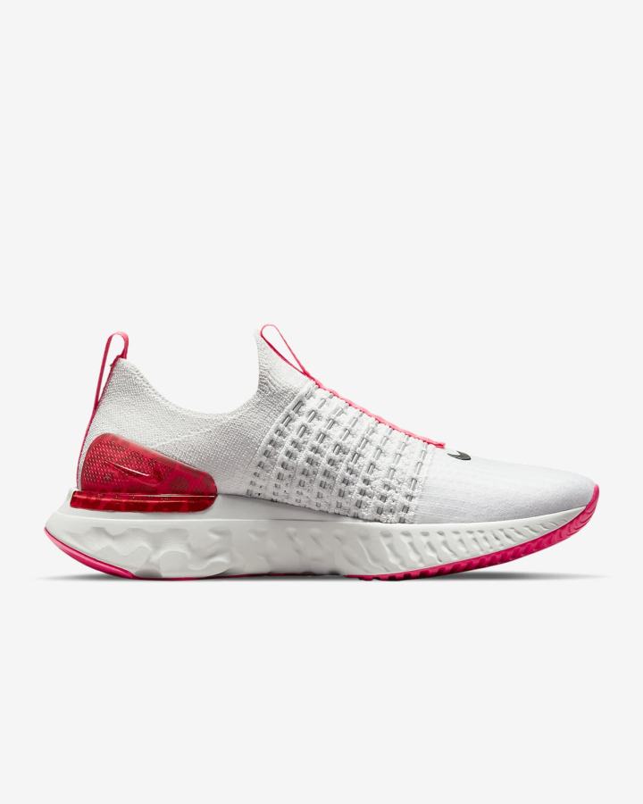 Nike React Phantom Run Flyknit 2 Road Ženske Tenisiće Platine Roze Crvene Crne | HR-40683LTGS