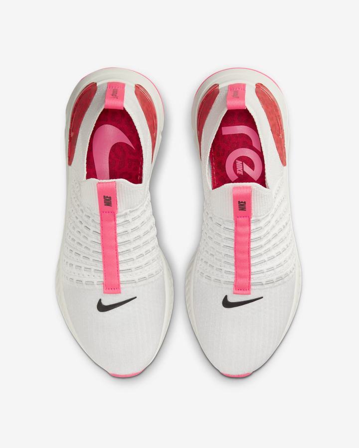 Nike React Phantom Run Flyknit 2 Road Ženske Tenisiće Platine Roze Crvene Crne | HR-40683LTGS