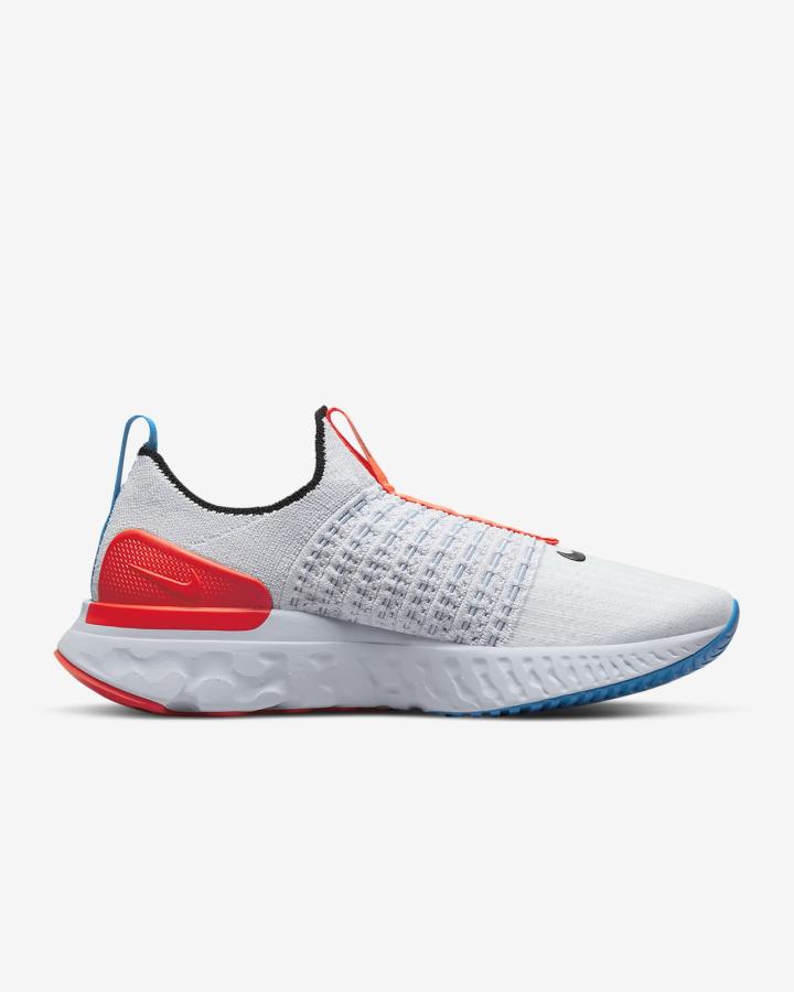 Nike React Phantom Run Flyknit 2 Road Ženske Tenisiće Sive Plave Crvene Crne | HR-92756HBKA