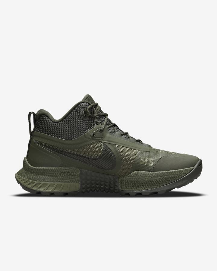 Nike React SFB Carbon Elite Outdoor Muške Cipele Za Planinarenje Kaki Boja Tamno Sive Crne | HR-12549WVXR