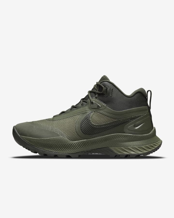 Nike React SFB Carbon Elite Outdoor Muške Cipele Za Planinarenje Kaki Boja Tamno Sive Crne | HR-12549WVXR