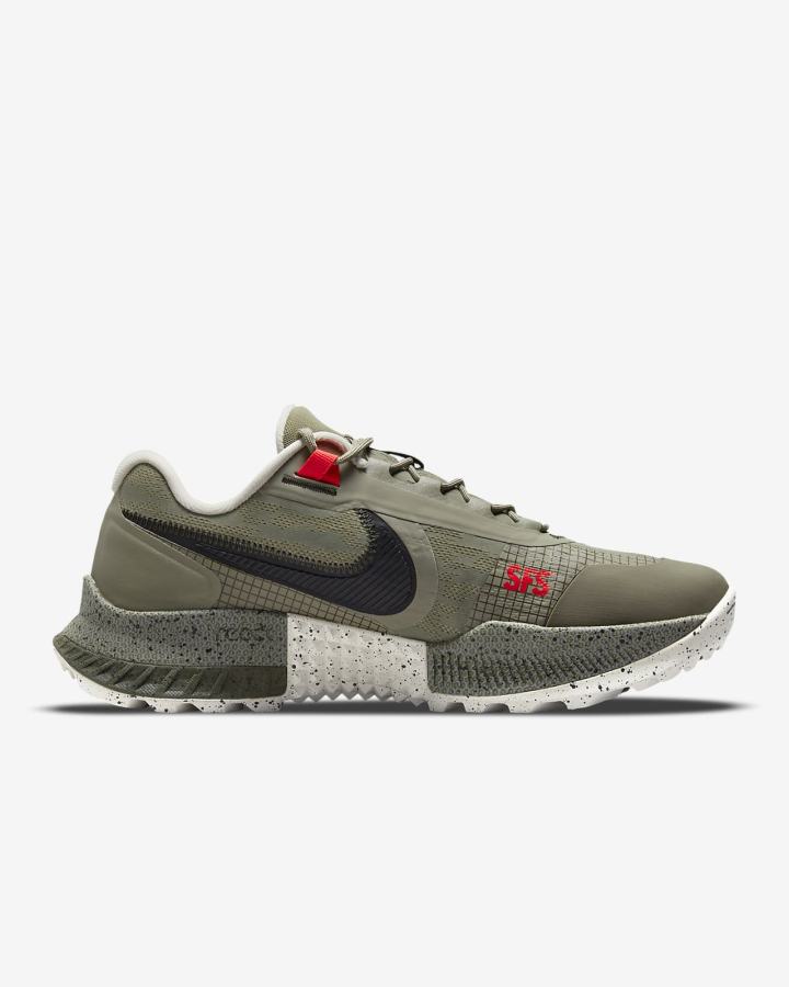 Nike React SFB Carbon Low Elite Outdoor Muške Cipele Za Planinarenje Svijetlo Bež Kaki Boja Crne | HR-61947BGCM