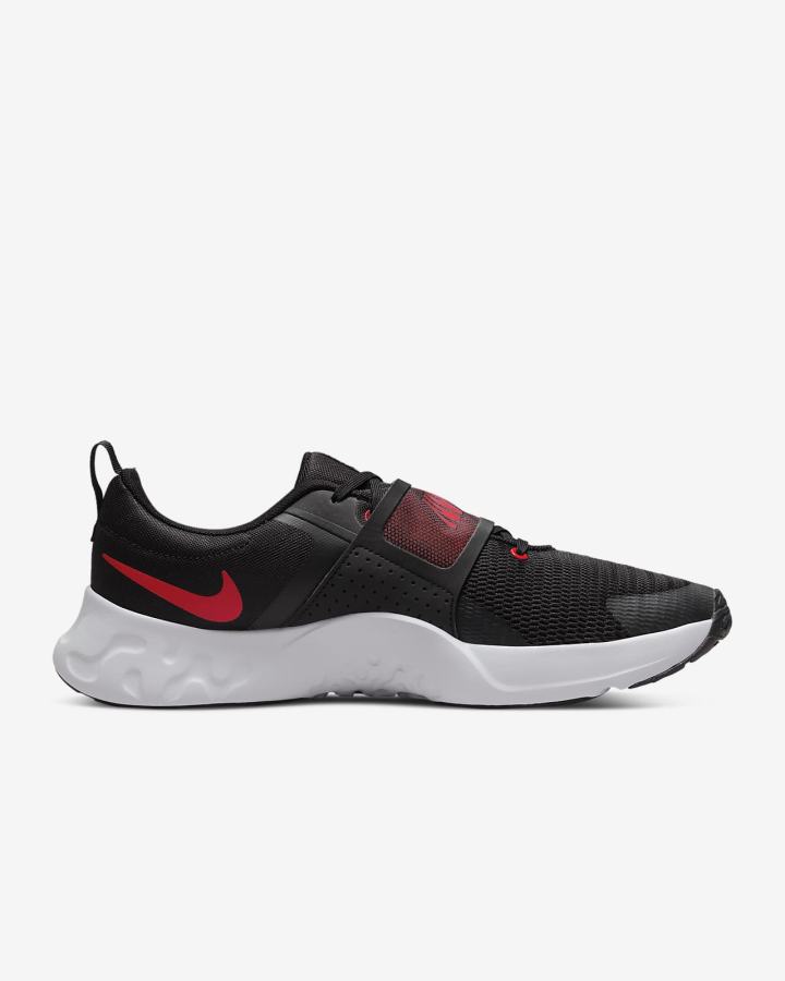 Nike Renew Retaliation 4 Muške Cipele Za Trening Crne Sive Crvene | HR-01978VCZU