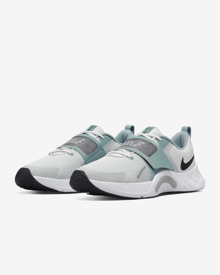 Nike Renew Retaliation 4 Muške Cipele Za Trening Svijetlo Sive Crne | HR-35871XDHC