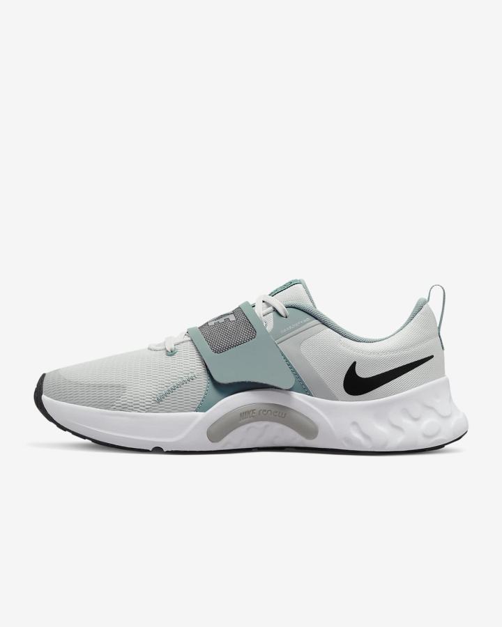 Nike Renew Retaliation 4 Muške Cipele Za Trening Svijetlo Sive Crne | HR-35871XDHC