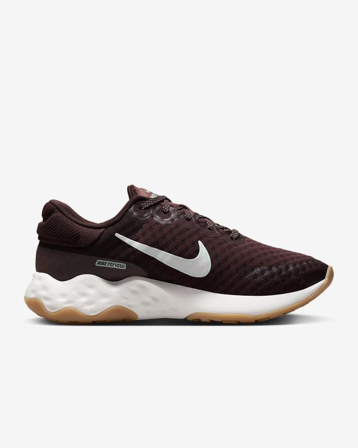 Nike Renew Ride 3 Road Ženske Tenisiće Bordo Crvene Smeđe Bijele | HR-07348QXPB