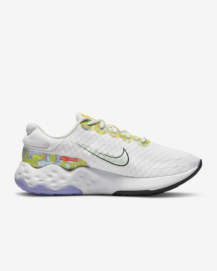 Nike Renew Ride 3 Road Ženske Tenisiće Bijele Zelene Zlatne Tamno Sive | HR-23085BQVE